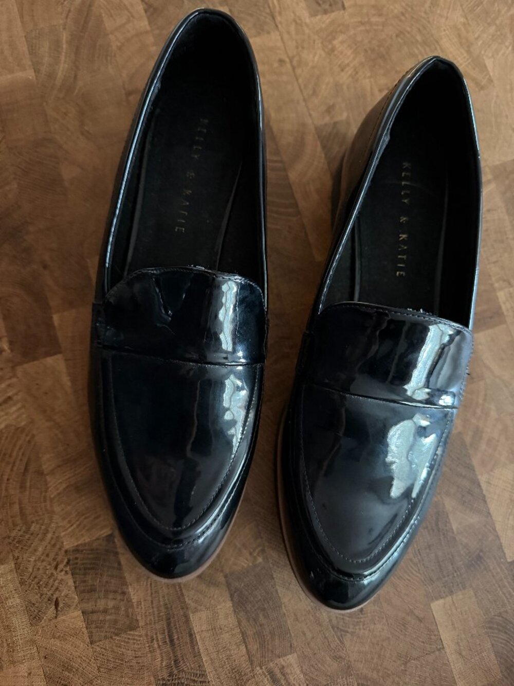 Kelly & Katie Patent Penny Loafers
